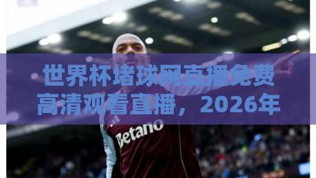世界杯堵球网直播免费高清观看直播,2026年观赛姿势大揭秘