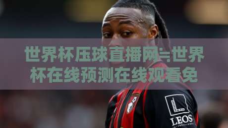 世界杯压球直播网≒世界杯在线预测在线观看免费直播站:2026年球迷必备的观赛神器与专业预测平台