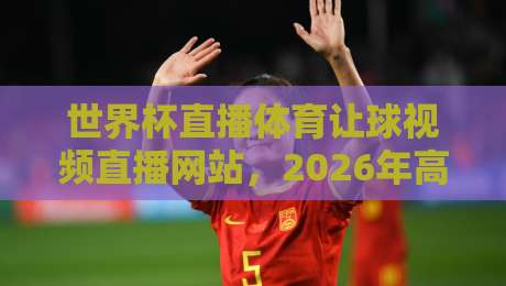 世界杯直播体育让球视频直播网站,2026年高清流畅观赛指南