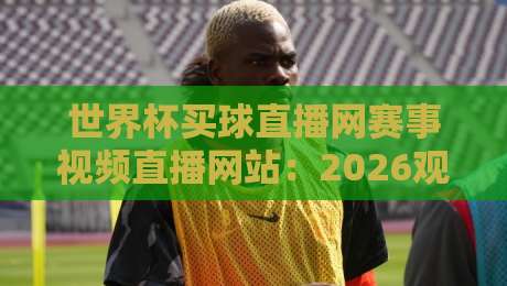 世界杯买球直播网赛事视频直播网站：2026观赛新潮流，球迷必看指南