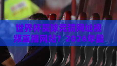 世界杯买球竞猜网址视频直播网站？2026年最全观赛与合法竞猜指南