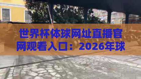 世界杯体球网址直播官网观看入口:2026年球迷必备指南(附最新入口)