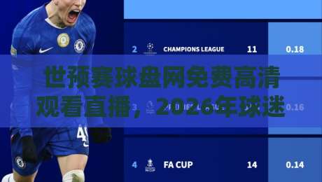 世预赛球盘网免费高清观看直播,2026年球迷必备指南