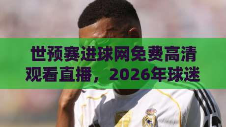 世预赛进球网免费高清观看直播,2026年球迷必看的观赛攻略!