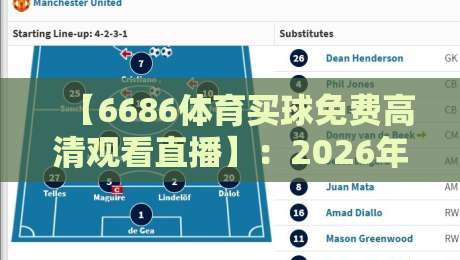 【6686体育买球免费高清观看直播】:2026年体育迷必备的免费高清直播平台详解
